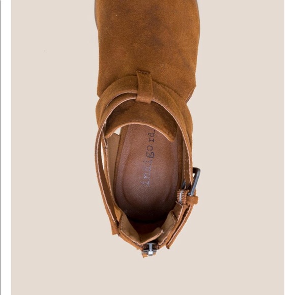 Women’s Indigo Rd. Blue Chopout Ankle Bootie - Picture 6 of 7